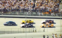 Jerry Qualified 2nd !.......... But had to fall to the Back of the Field because a Happy Hour Accident caused him to go to the Back-Up car.