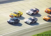Jerry Qualified 2nd !.......... But had to fall to the Back of the Field because a Happy Hour Accident caused him to go to the Back-Up car.