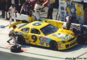 Rich Bickle Getting Repairs after Smacking the Wall!