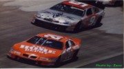 Jerry Racing Tony Stewart at Dover 1999